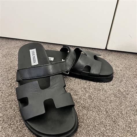 hermes fake sandalen|hermes sandals vs steve madden.